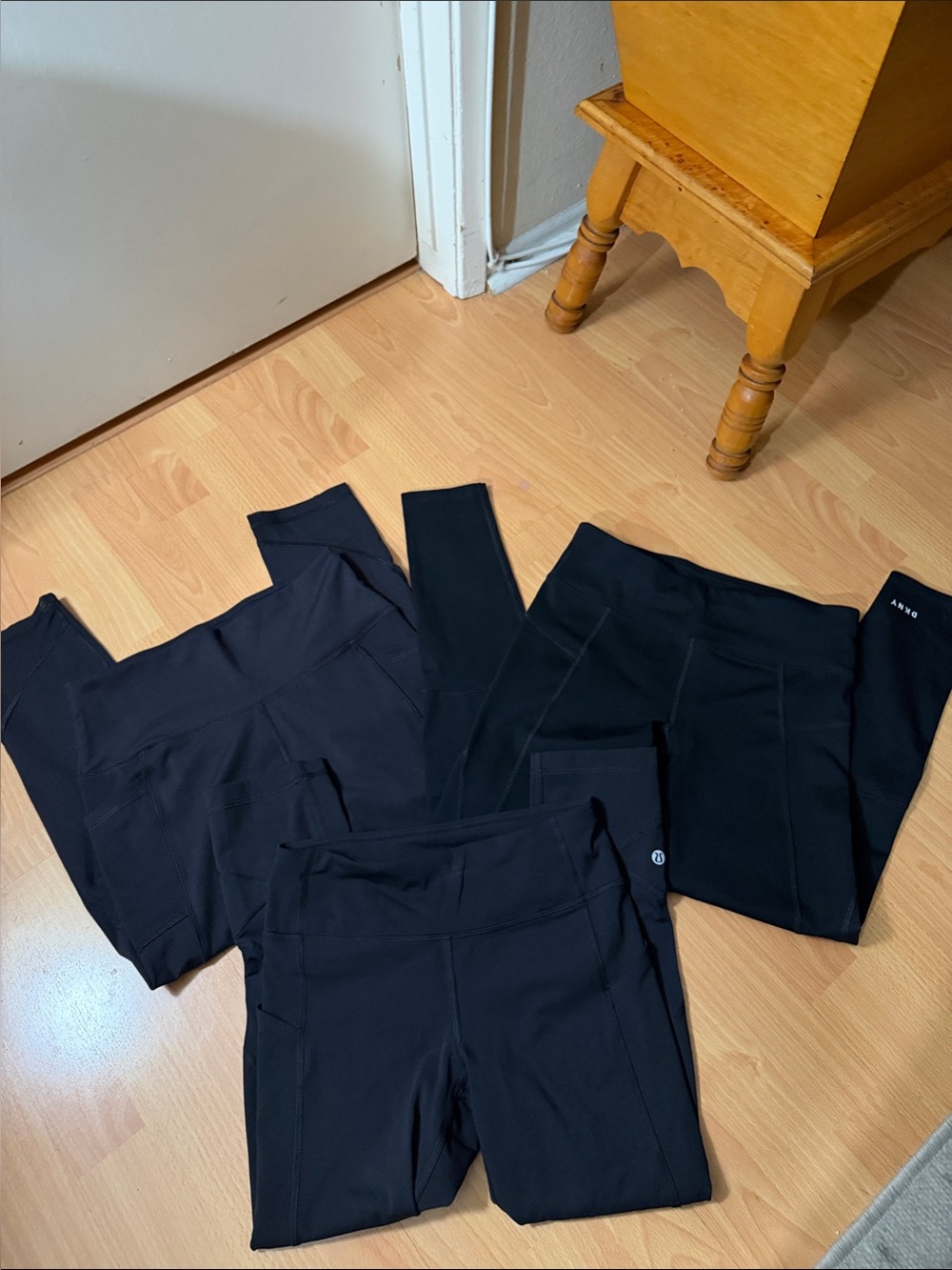 Bundle: Lululemon & more Black Women's High-Waist Active Leggings Size Small